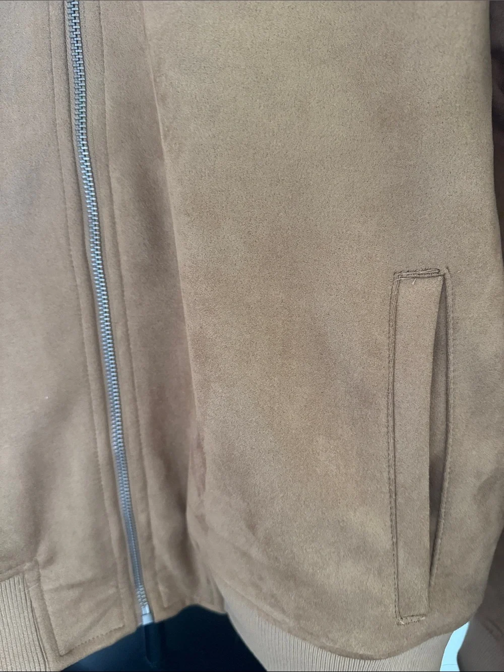 Goodfellow & Co Tan Bomber Jacket